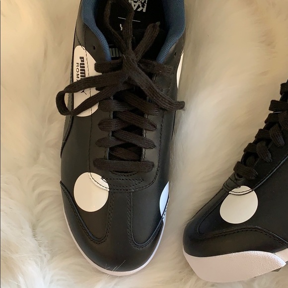 New PUMA ROMA POLKADOT Karl lagerfeld Tennis Shoe - Picture 3 of 5